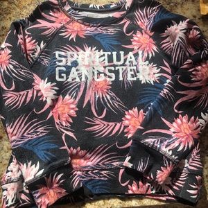 Spiritual Gangster Girls Sweatshirt Size 10